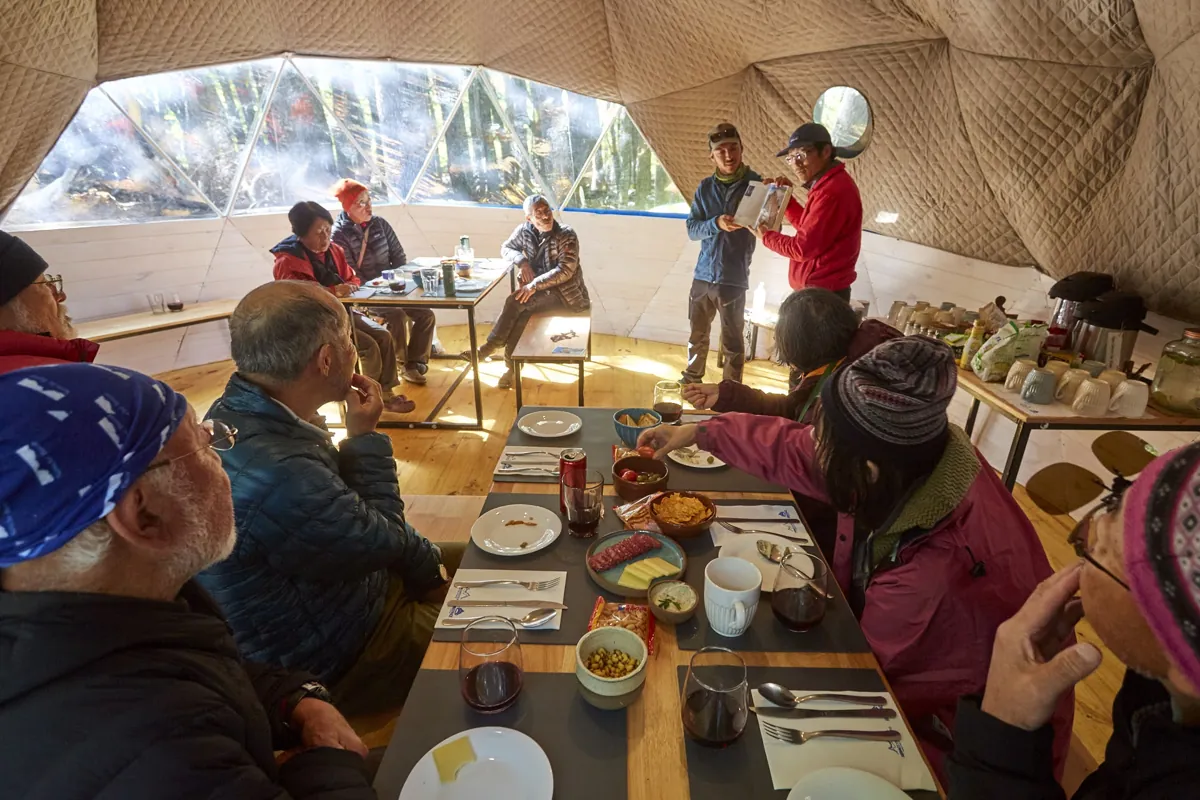 Dinner in the dome