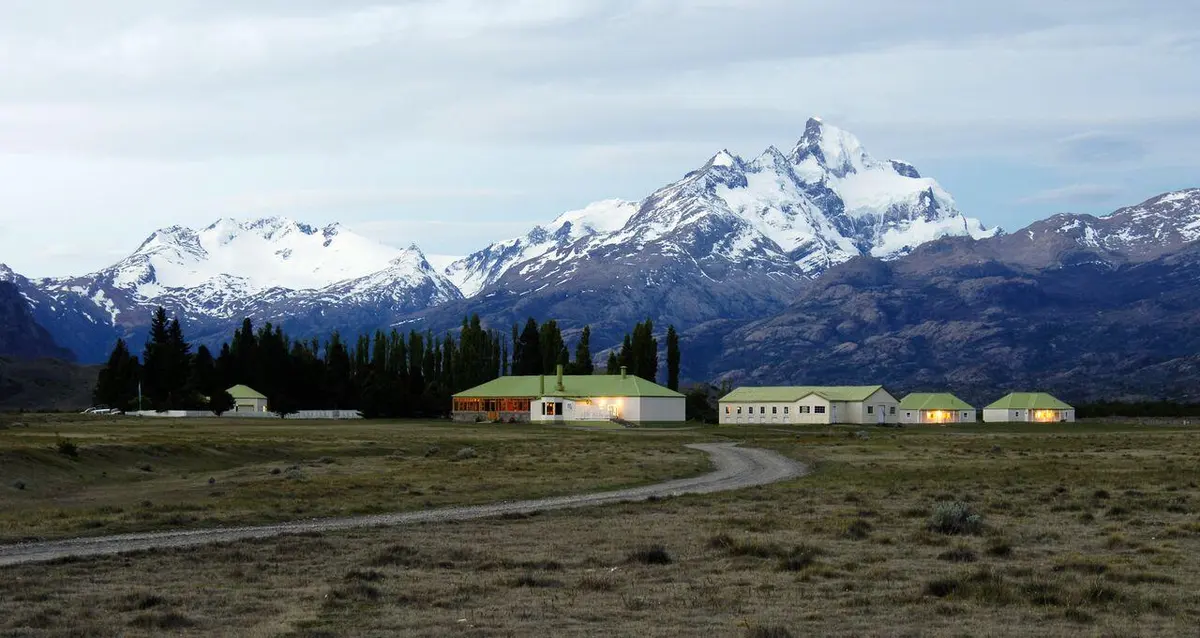 Arriving at Estancia Cristina
